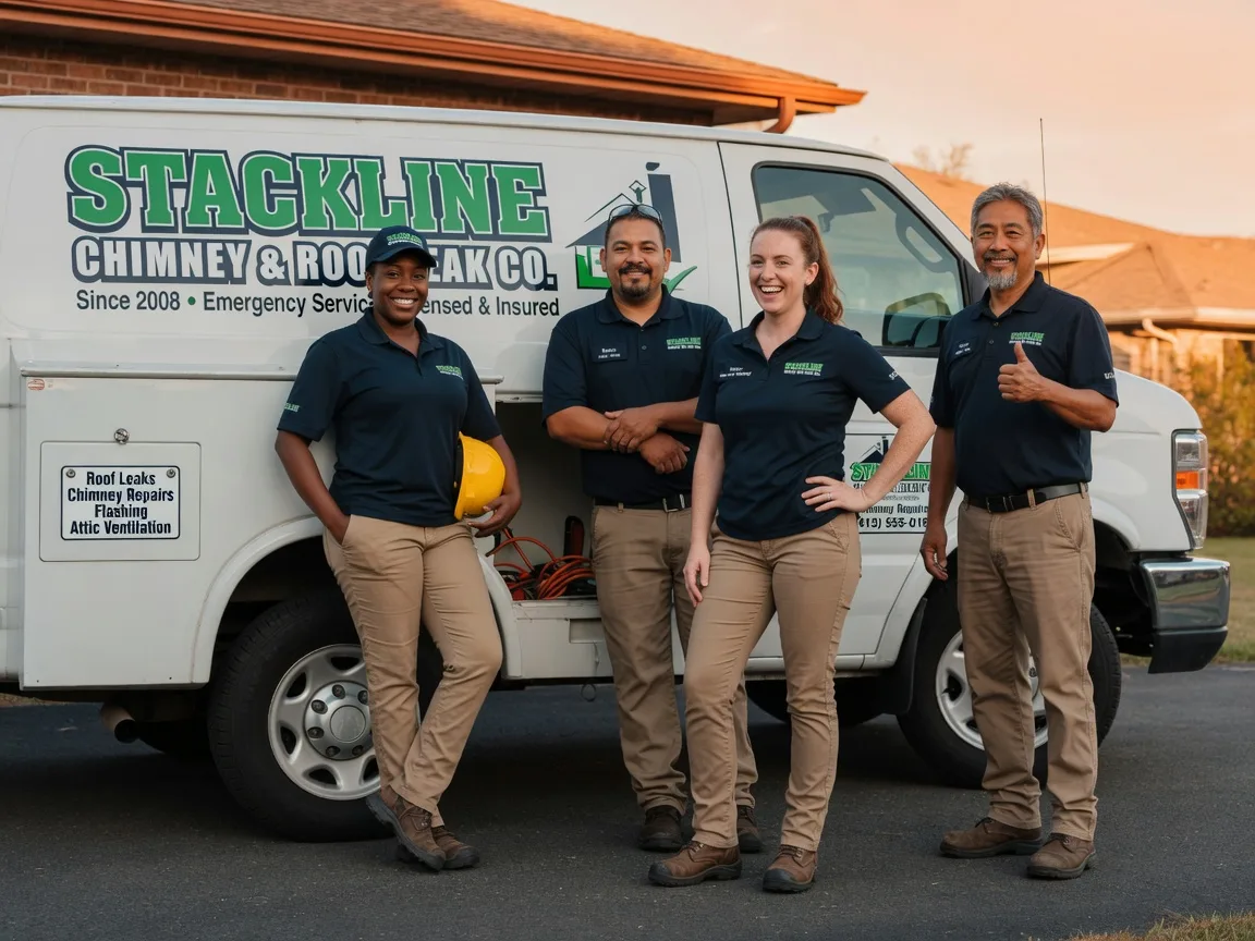 Chimney flashing repair company in La Plata, PR